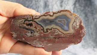 XL Rhyolith Achat Scheibe, Türkei, 020TK