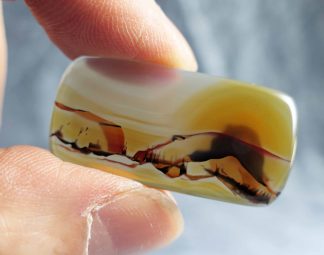 Cabochon Landschaftsachat, 343CB