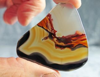 Landschafts Achat, Brasilien, 351CB