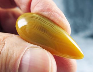 Agate Creek Achat, Australien, 356CB