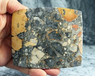 XL Maligano Jaspis Scheibe, Indonesien, 044JA