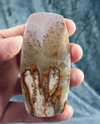 Achat mit Pseudomorphosen, Türkei, 423CB