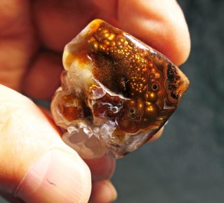Fire Agate - Feuer Achat, USA, 057US